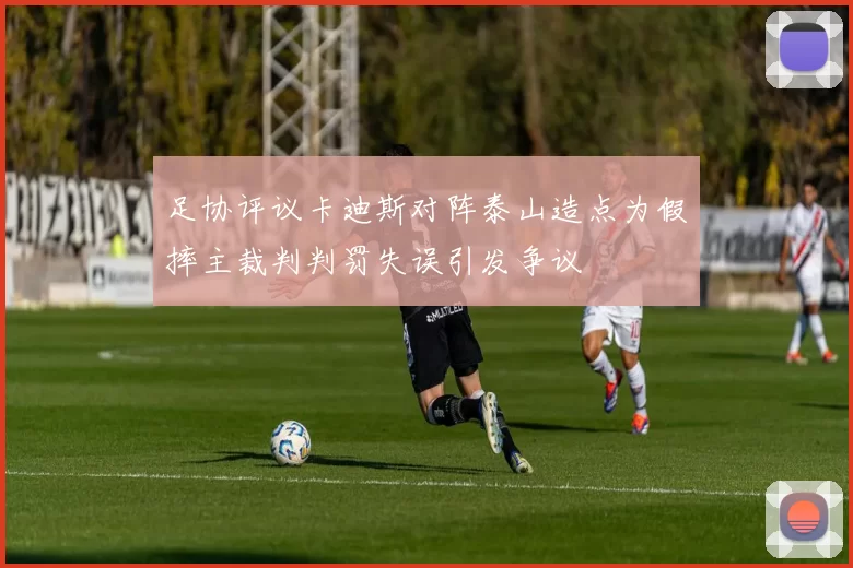 足协评议卡迪斯对阵泰山造点为假摔主裁判判罚失误引发争议